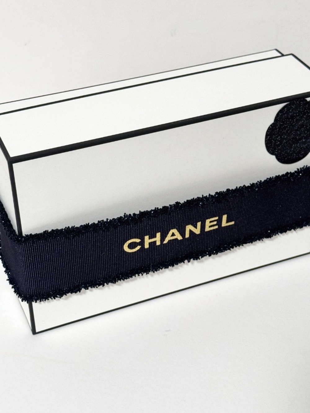 Authentic CHANEL Logo White Empty Holiday 2025 Exclusive Gift Box